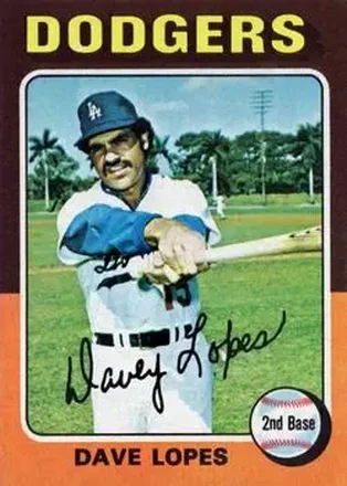 1975 Topps #93 Dave Lopes