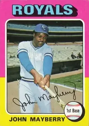 1975 Topps #95 John Mayberry