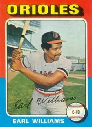 1975 Topps #97 Earl Williams