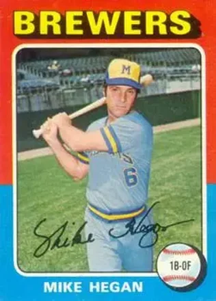 1975 Topps #99 Mike Hegan