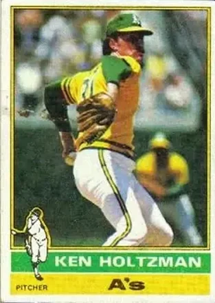 1976 Topps #115 Ken Holtzman
