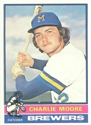 1976 Topps #116 Charlie Moore
