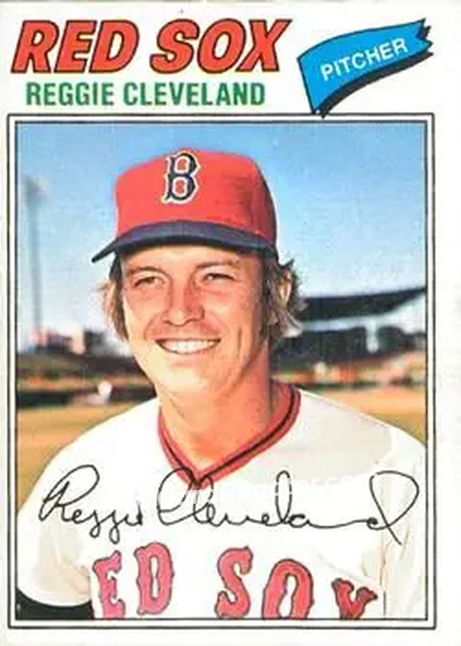 Front of Reggie Cleveland