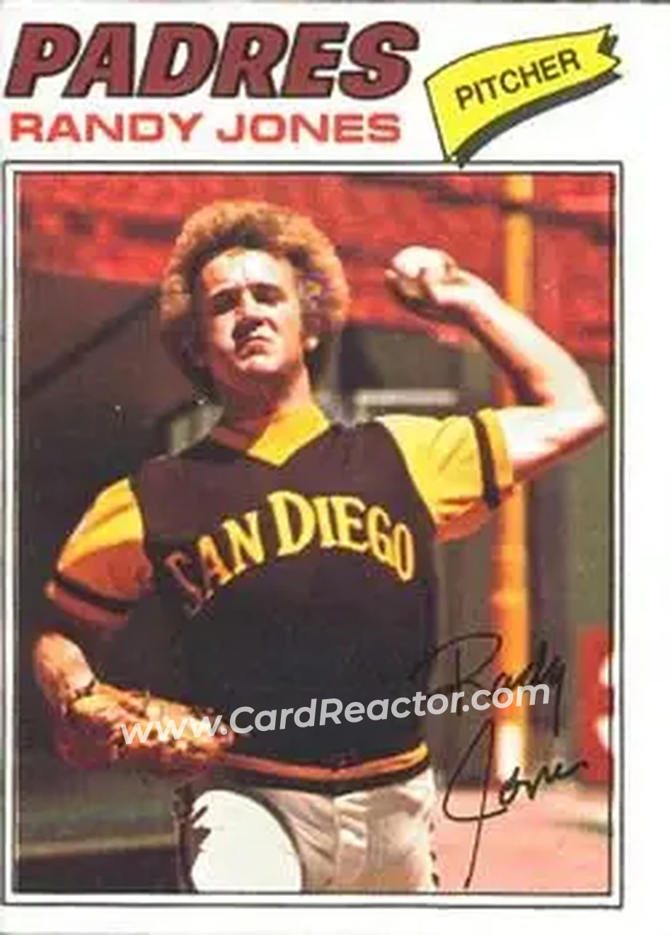 Front of Randy Jones