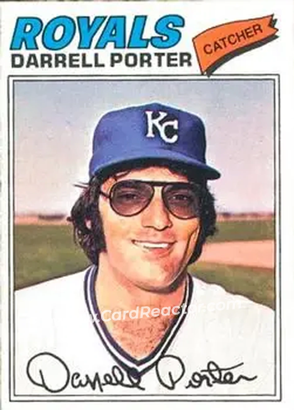 Front of Darrell Porter