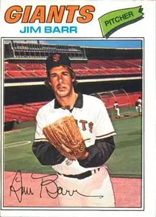1977 O-Pee-Chee #119 Jim Barr