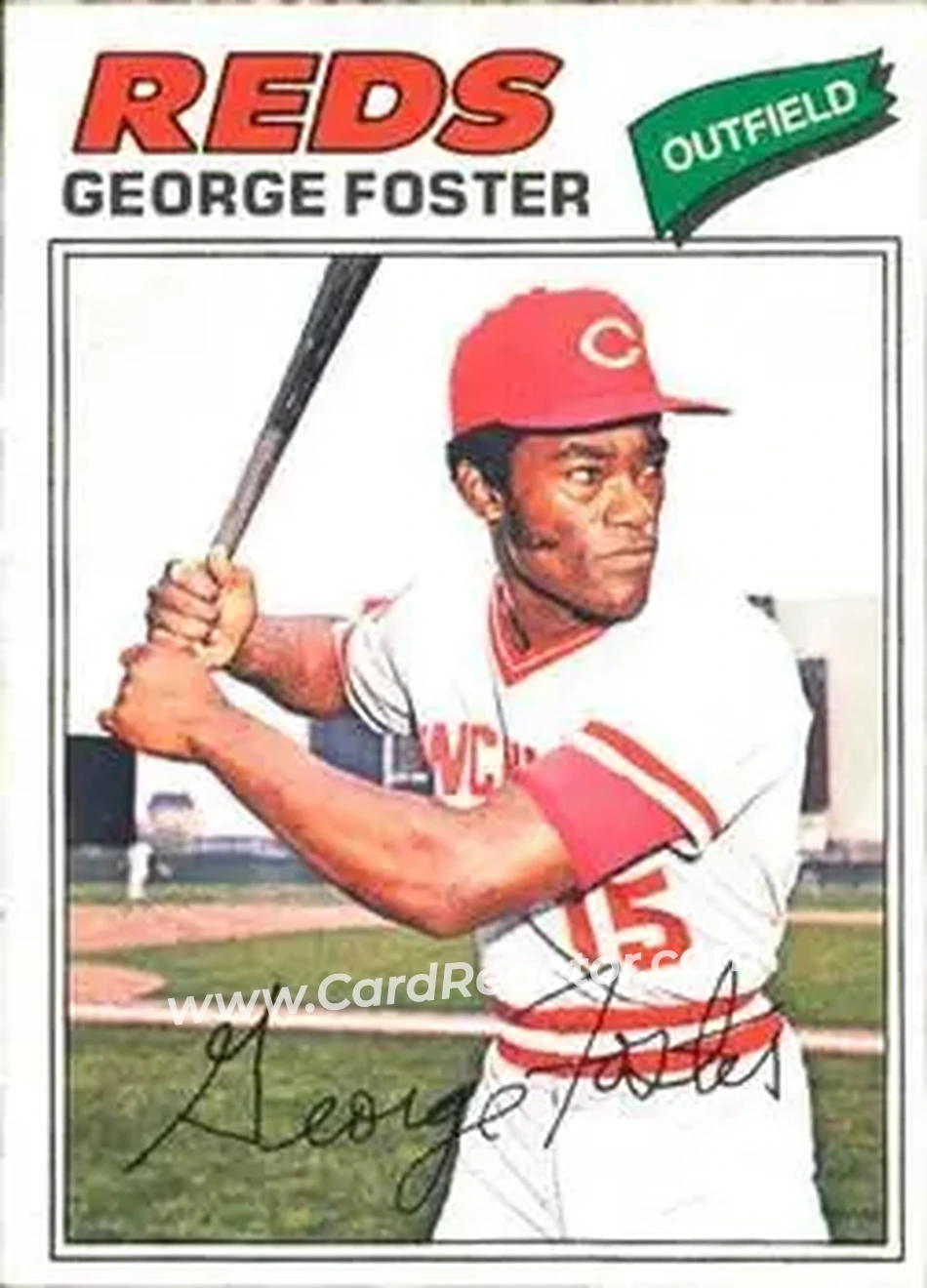 Front of George Foster