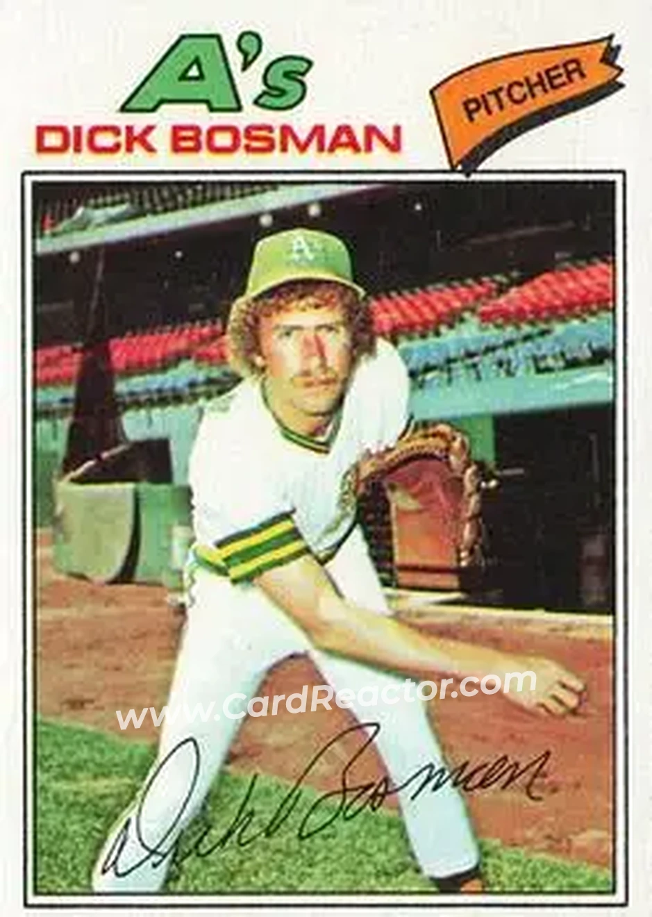 Front of Dick Bosman