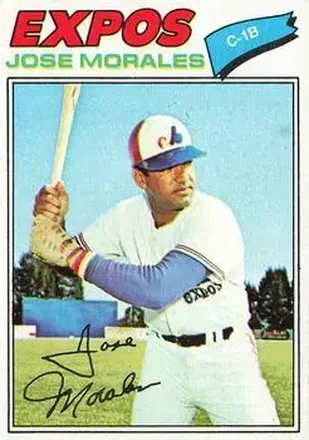 1977 Topps #102 Jose Morales