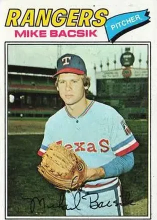 1977 Topps #103 Mike Bacsik
