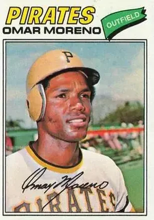 1977 Topps #104 Omar Moreno