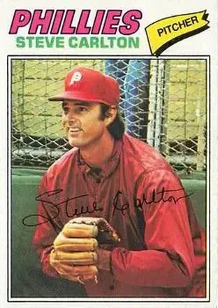 1977 Topps #110 Steve Carlton