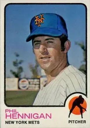 1973 Topps #107 Phil Hennigan