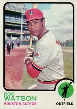 1973 Topps #110 Bob Watson