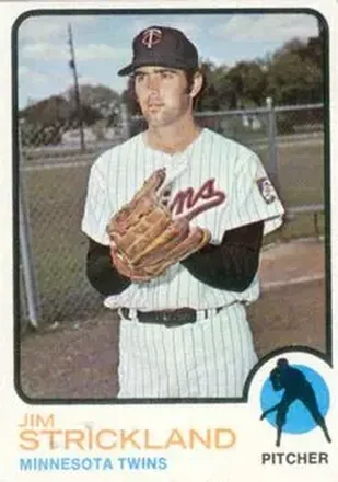 1973 Topps #122 Jim Strickland