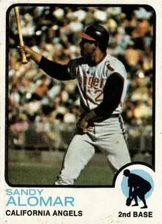 1973 Topps #123 Sandy Alomar