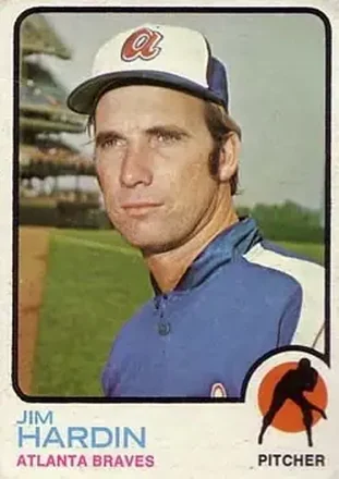 1973 Topps #124 Jim Hardin