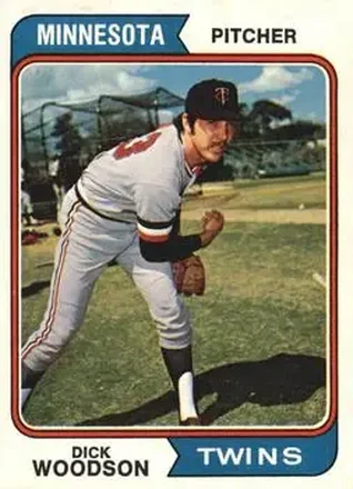 1974 O-Pee-Chee #143 Dick Woodson