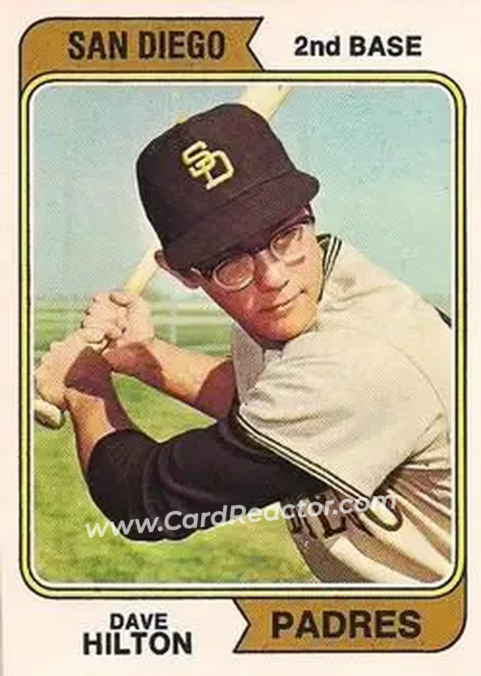 Front of Dave Hilton