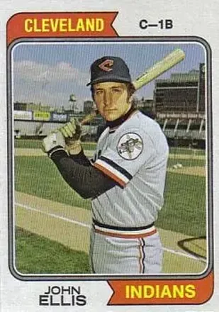 1974 Topps #128 John Ellis
