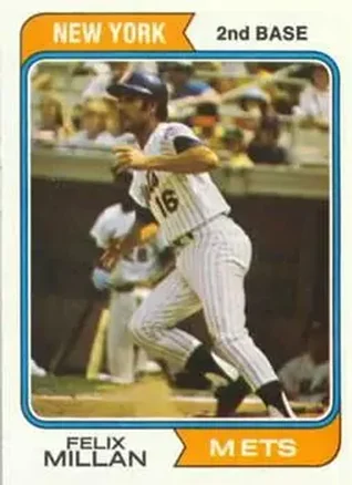 1974 Topps #132 Felix Millan