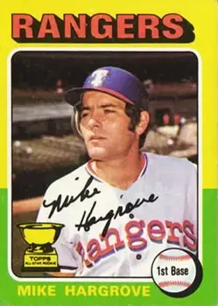 1975 Topps #106 Mike Hargrove