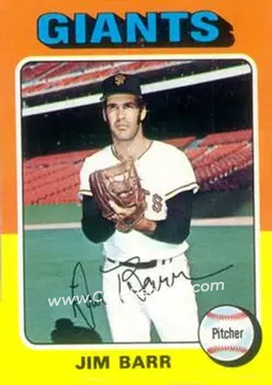 Front of Jim Barr