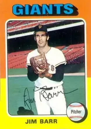 1975 Topps #107 Jim Barr