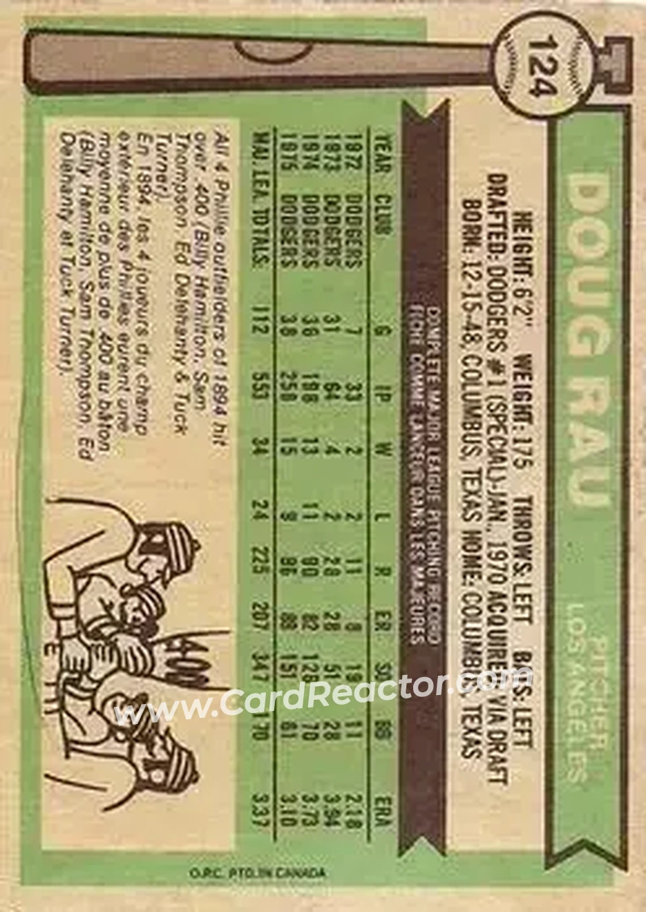 Back of Doug Rau