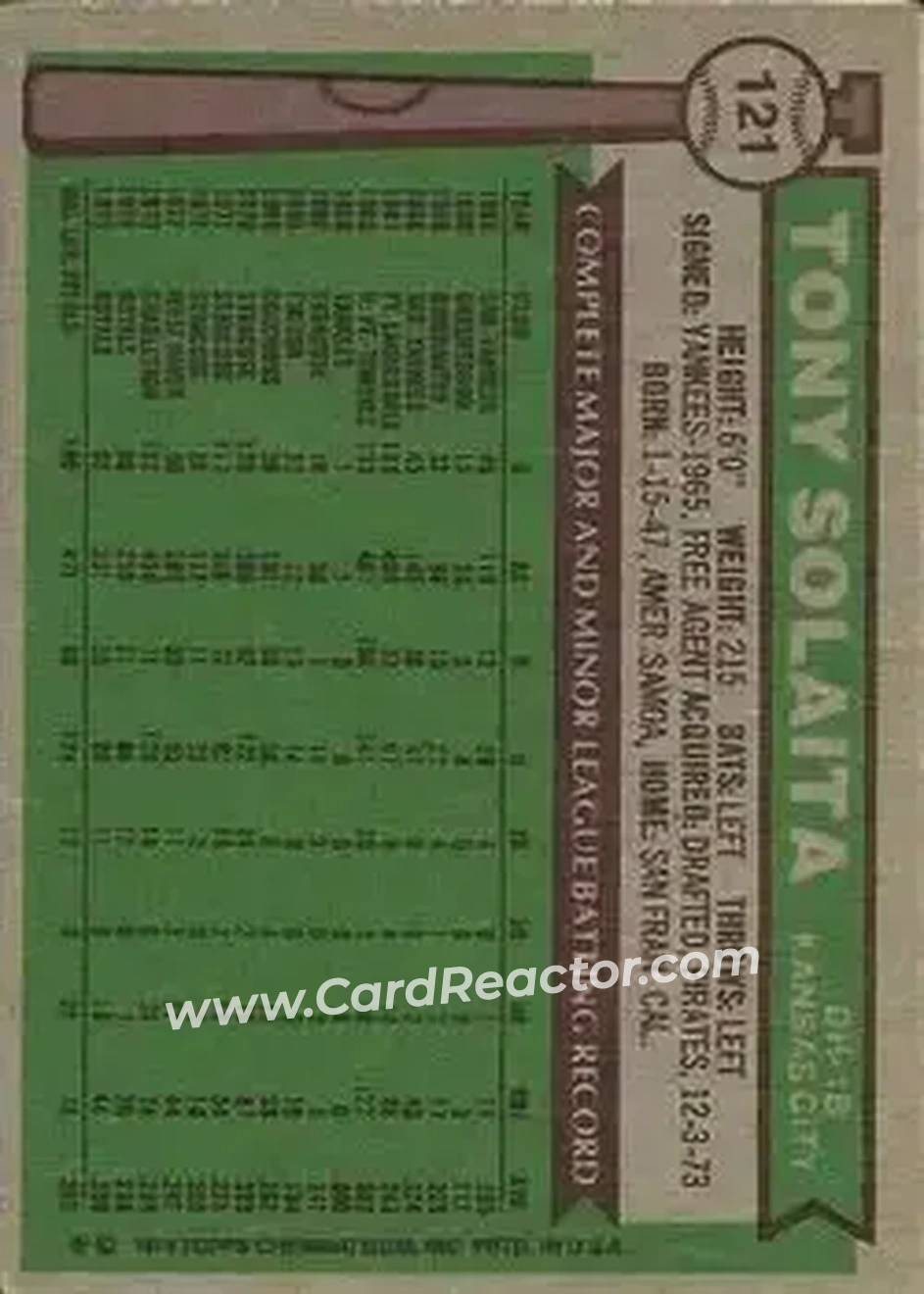 Back of Tony Solaita