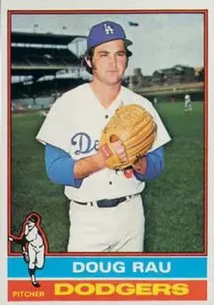 1976 Topps #124 Doug Rau