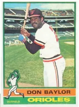 1976 Topps #125 Don Baylor