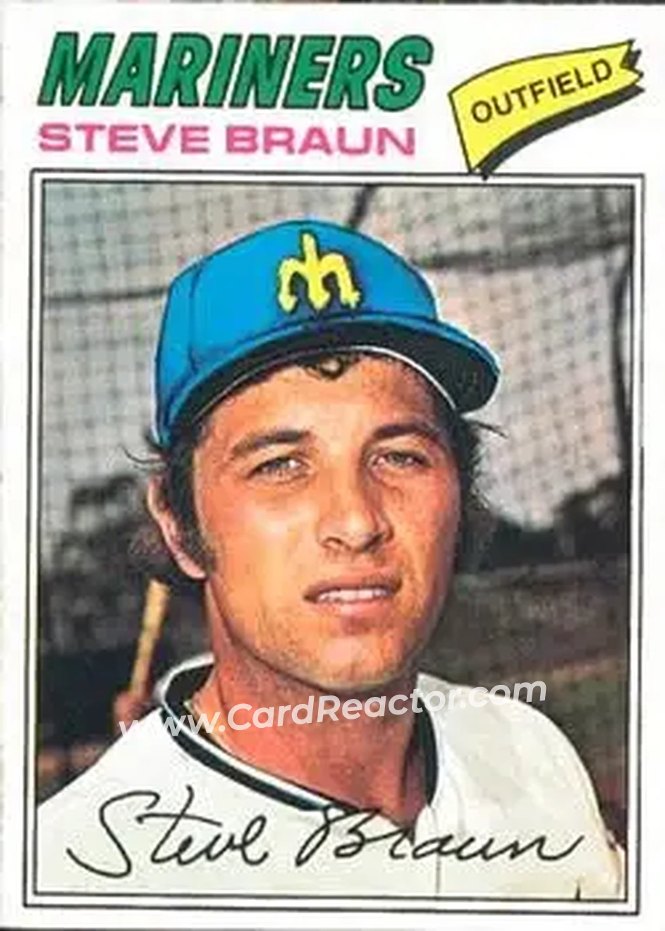 Front of Steve Braun
