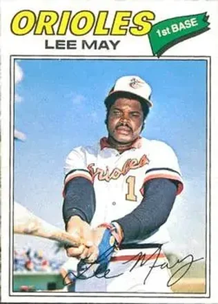 1977 O-Pee-Chee #125 Lee May
