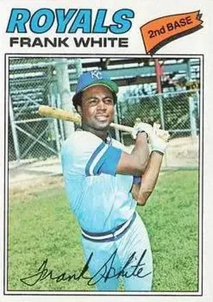 1977 Topps #117 Frank White