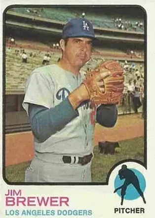 1973 Topps #126 Jim Brewer