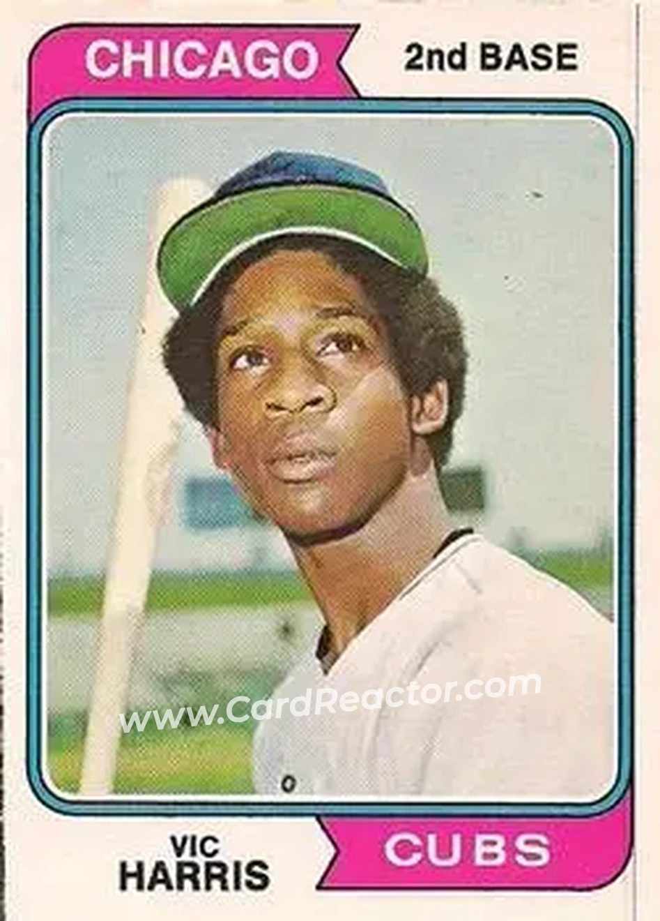 Front of Vic Harris