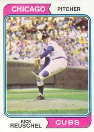 1974 Topps #136 Rick Reuschel