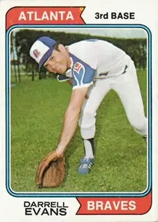 1974 Topps #140 Darrell Evans