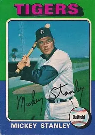 1975 O-Pee-Chee #141 Mickey Stanley