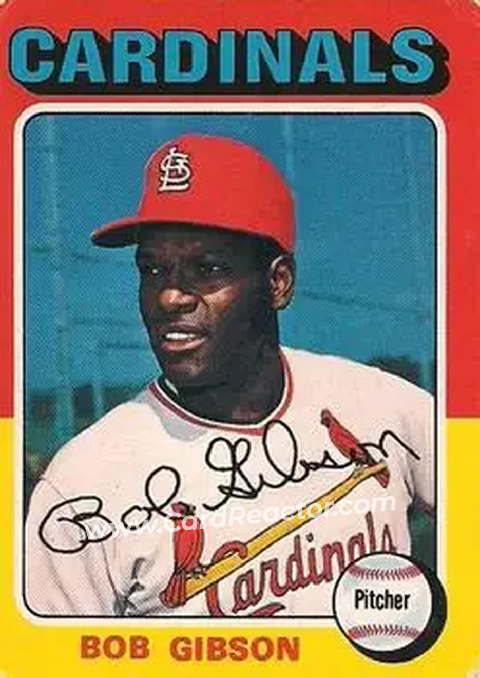Front of Bob Gibson