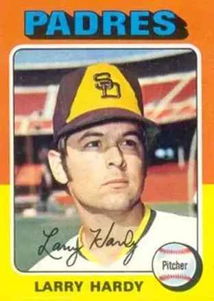 1975 Topps #112 Larry Hardy