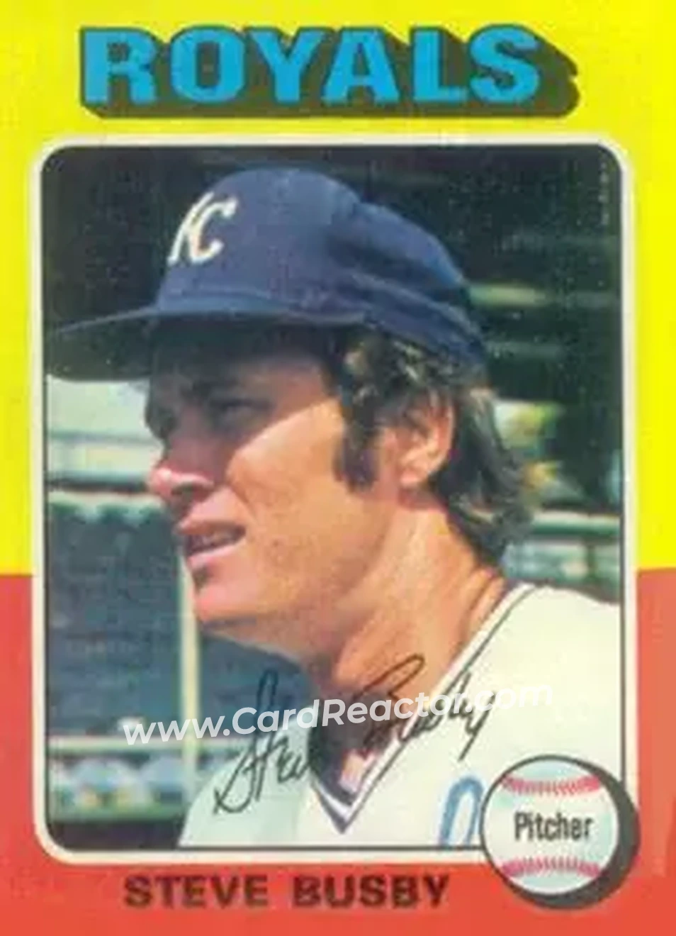 Front of Steve Busby