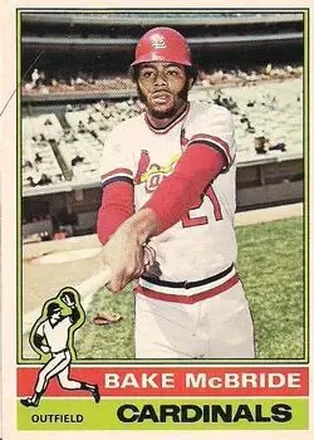 1976 O-Pee-Chee #135 Bake McBride