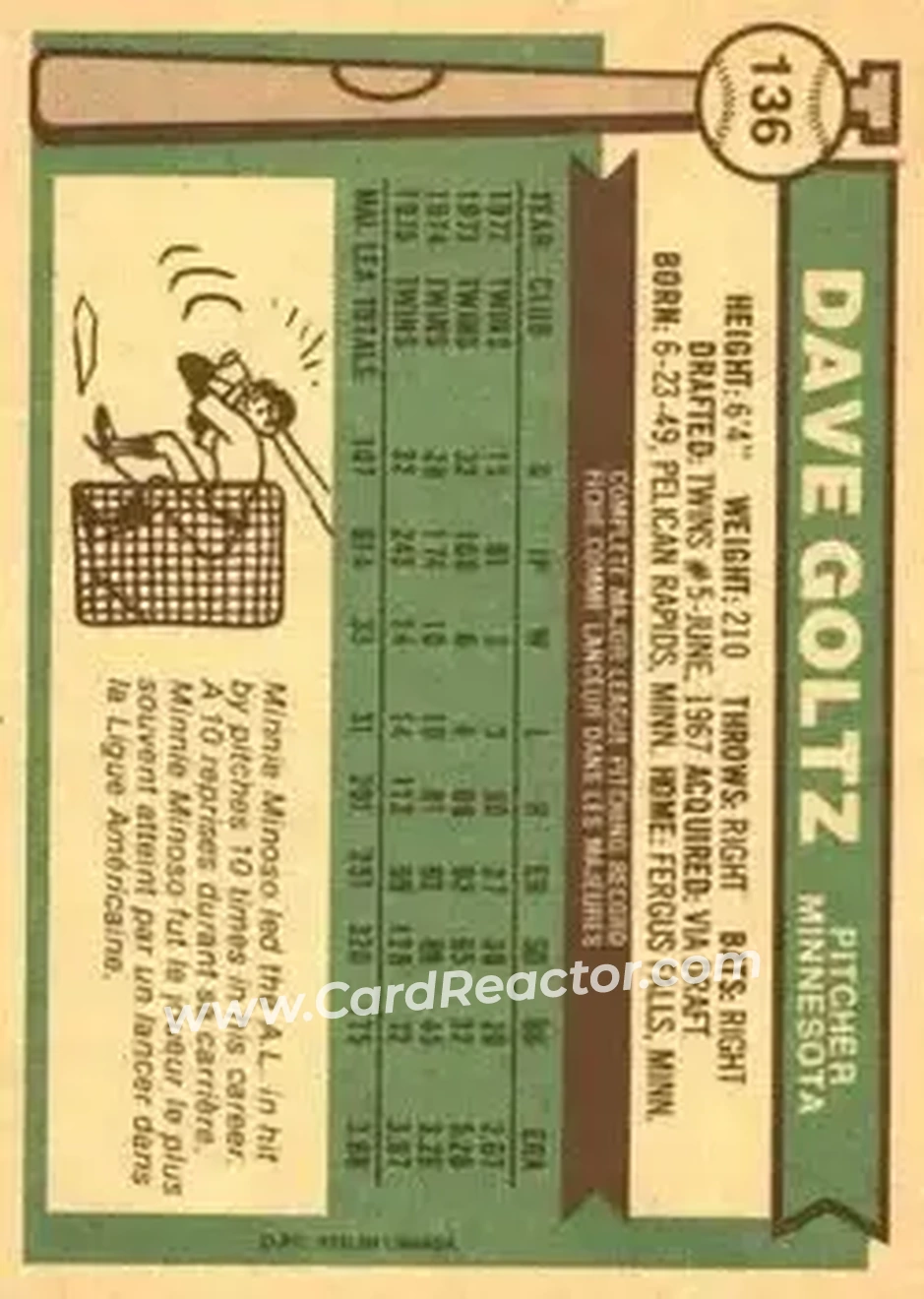 Back of Dave Goltz