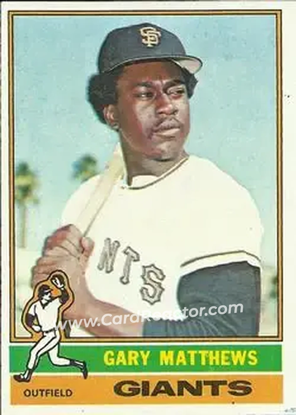 Front of Gary Matthews