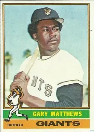 1976 Topps #133 Gary Matthews