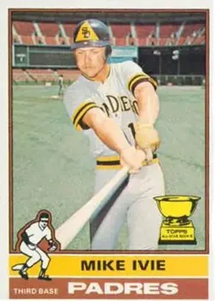 1976 Topps #134 Mike Ivie