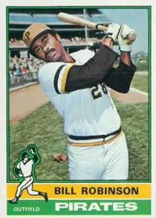 1976 Topps #137 Bill Robinson (b. 1943 OF)