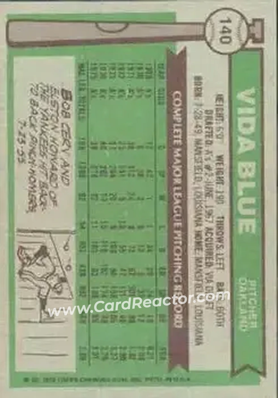 Back of Vida Blue